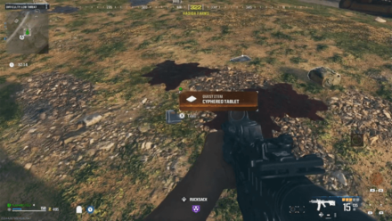 MW3 Zombies - Cyphered Tablet