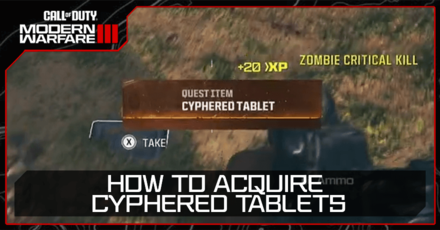 MW3 Zombies - Cyphered Tablet Locations How to Acquire Cyphered Tablets