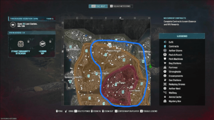 MW3 - The Knight Map Location