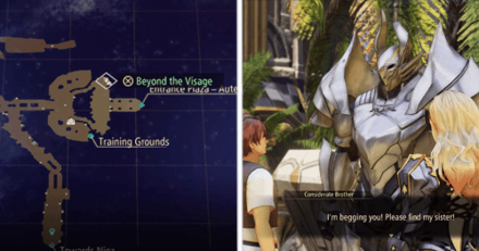 Tales of Arise (Beyond the Dawn) - Beyond the Visage starting location