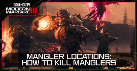 MW3 Zombies - Mangler Locations How to Kill Manglers
