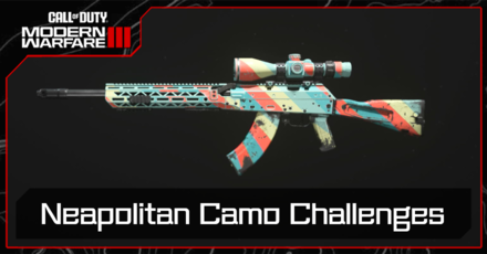Modern Warfare 3 - All Neapolitan Camo Challenges