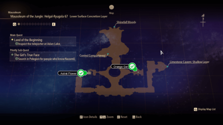 Tales of Arise - Lower Surface Concretion Layer Map