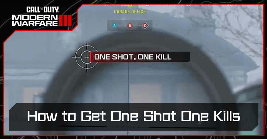 CoD MW3 - How to Get One Shot One Kills