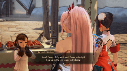 Tales of Arise Beyond the Dawn - The Temperature of Touch Shionne Character Sub-Quest Return to Dahnan Girl