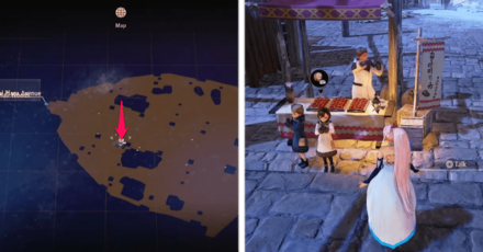 Tales of Arise Beyond the Dawn - The Temperature of Touch Shionne Character Sub-Quest Talk to Dahnan Girl