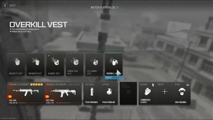 MW3 Overkill Vest