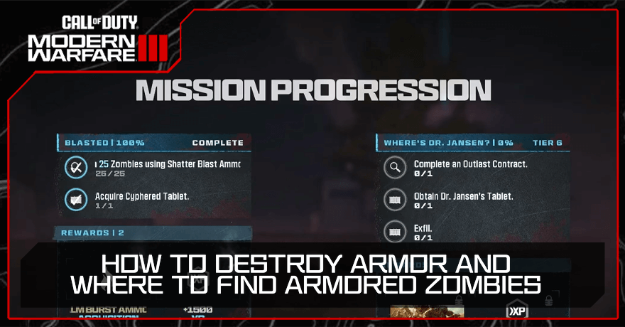 MW3 Zombies Blasted Mission