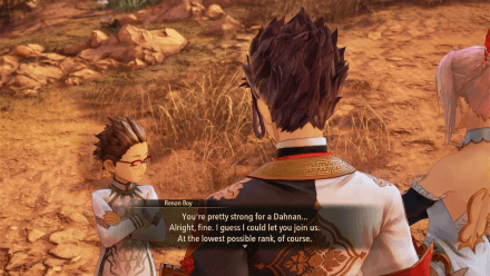 Tales of Arise Beyond the Dawn - Good Luck, Boss Law Character Sub-Quest Save the Child