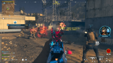 MW3 Zombies - Teammates Dealing Damage to Armor