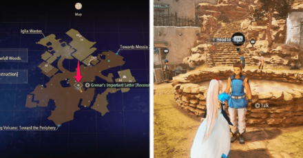 Tales of Arise Beyond the Dawn - A New Rival Sub-Quest Talk to Grenar