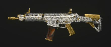 MW3 - Golden Enigma MTZ-556 Camo