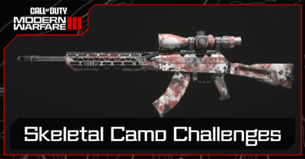 Modern Warfare 3 - All Skeletal Challenges