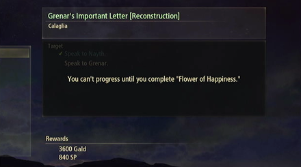 Tales of Arise (Beyond the Dawn) - Disabled side quest