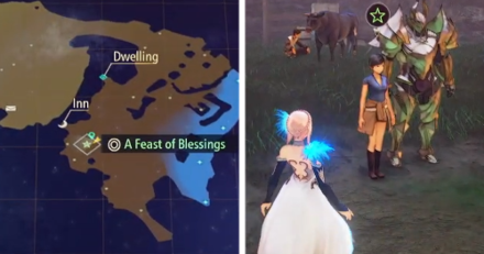 Tales of Arise (Beyond the Dawn) - A Feast of Blessings Nottio and Cagari location