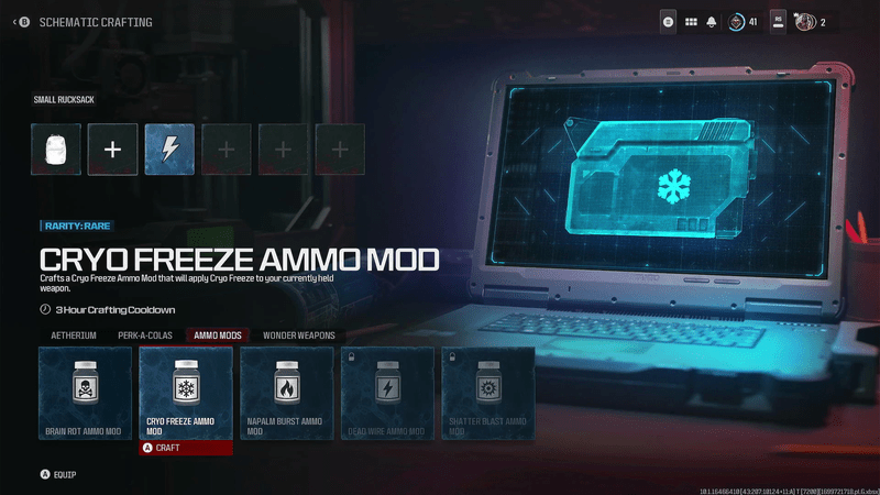 MW3 Zombies Cryo Freeze Schematics