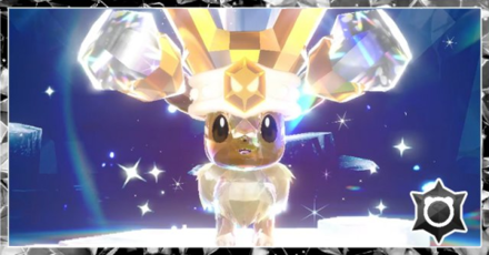 Shiny Eevee - Pokemon Scarlet and Violet 