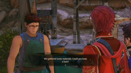 Tales of Arise Beyond the Dawn - Path of the Potter Dohalim Character Sub Quest Give Materials to Potter
