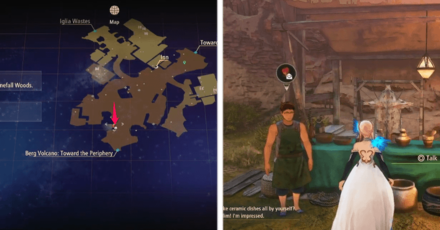 Tales of Arise Beyond the Dawn - Path of the Potter Dohalim Character Sub-Quest Talk to Potter