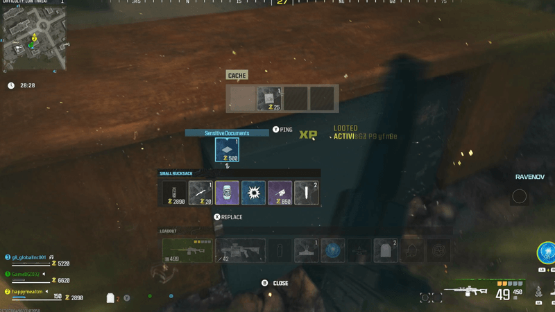 Modern Warfare 3 - Increases Inventory Space