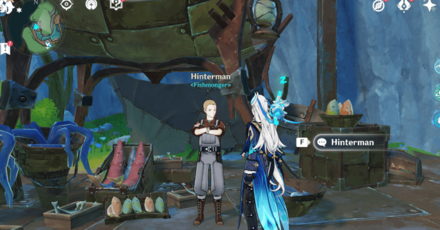 Genshin - Tidalga - Hinterman Shop in Poisson Location