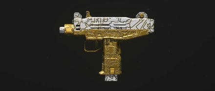 MW3 - Golden Enigma WSP Stinger Camo