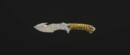 MW3 - Golden Enigma Gutter Knife Camo