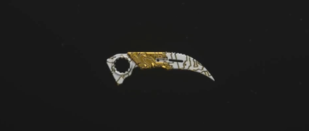 MW3 - Golden Enigma Karambit Camo