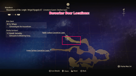 Tales of Arise Beyond the Dawn - Friends Someday Rinwell Character Sub-Quest Berserker Boar Locations