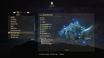 Tales of Arise Beyond the Dawn - Friends Someday Rinwell Character Sub Quest Berserker Boar Drop