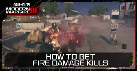 Modern Warfare 3 - Napalm Burst - Fire Banner