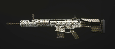 MW3 - Golden Ivory TAQ-M Camo
