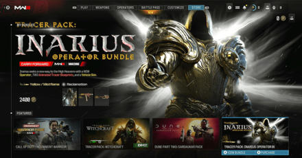 Modern Warfare 3 - In-Game Store