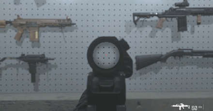 MW3 - Houndeye Integrated Optic Reticle View