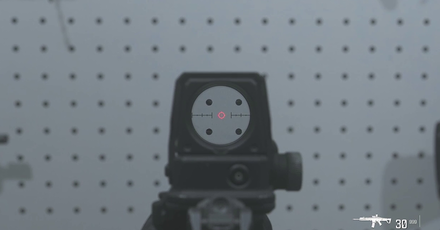 MW3 - Chrios Holo Reticle View