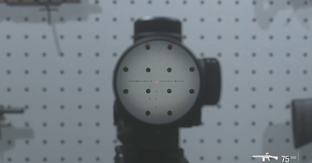 MW3 - KR Marauder 9 Riser Reticle View