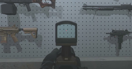 MW3 - KR Minitac-40 Riser Reticle View
