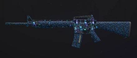 MW3 - Bioluminescent M16 Camo