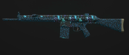 MW3 - Bioluminescent Lachmann-762 Camo