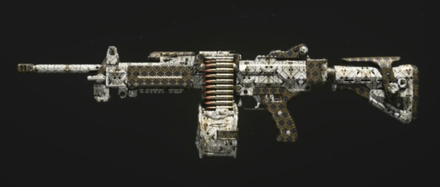 MW3 - Golden Ivory SAKIN MG38 Camo