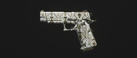 MW3 - Golden Ivory 9mm Daemon Camo