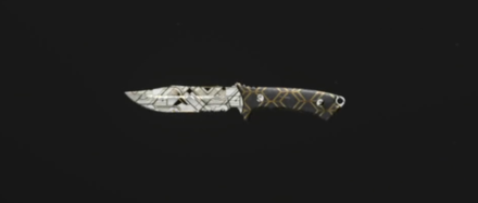 MW3 - Golden Ivory Combat Knife Camo