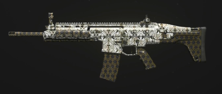 MW3 - Golden Ivory TAQ-56 Camo