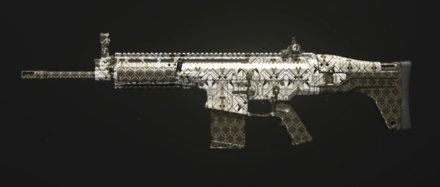 MW3 - Golden Ivory TAQ-V Camo
