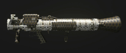 MW3 - Golden Ivory Strela-P Camo