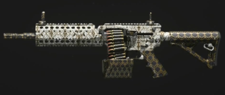 MW3 - Golden Ivory 556 Icarus Camo