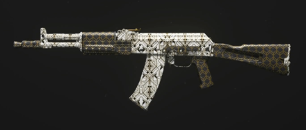 MW3 - Golden Ivory Kastov 545 Camo