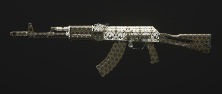 MW3 - Golden Ivory Kastov 762 Camo