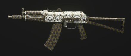 MW3 - Golden Ivory Kastov-74u Camo