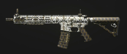 MW3 - Golden Ivory M4 Camo